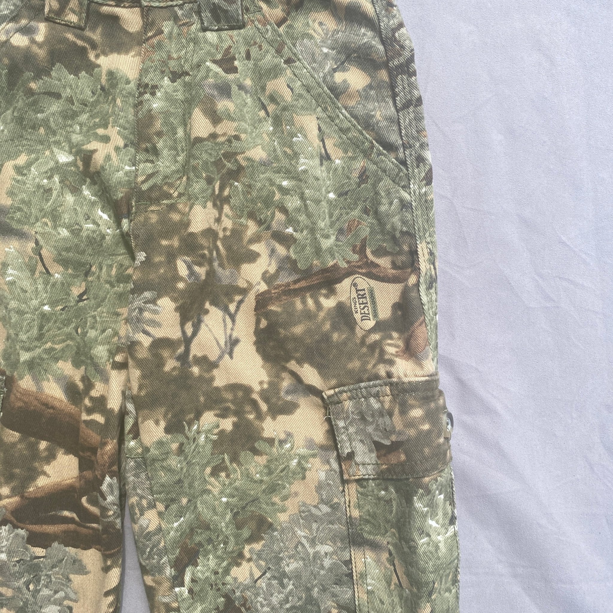 Retro Camo Cargo Trousers 8 - 9 Years Retro_Camo_Cargo_Trousers__208 - Secondly