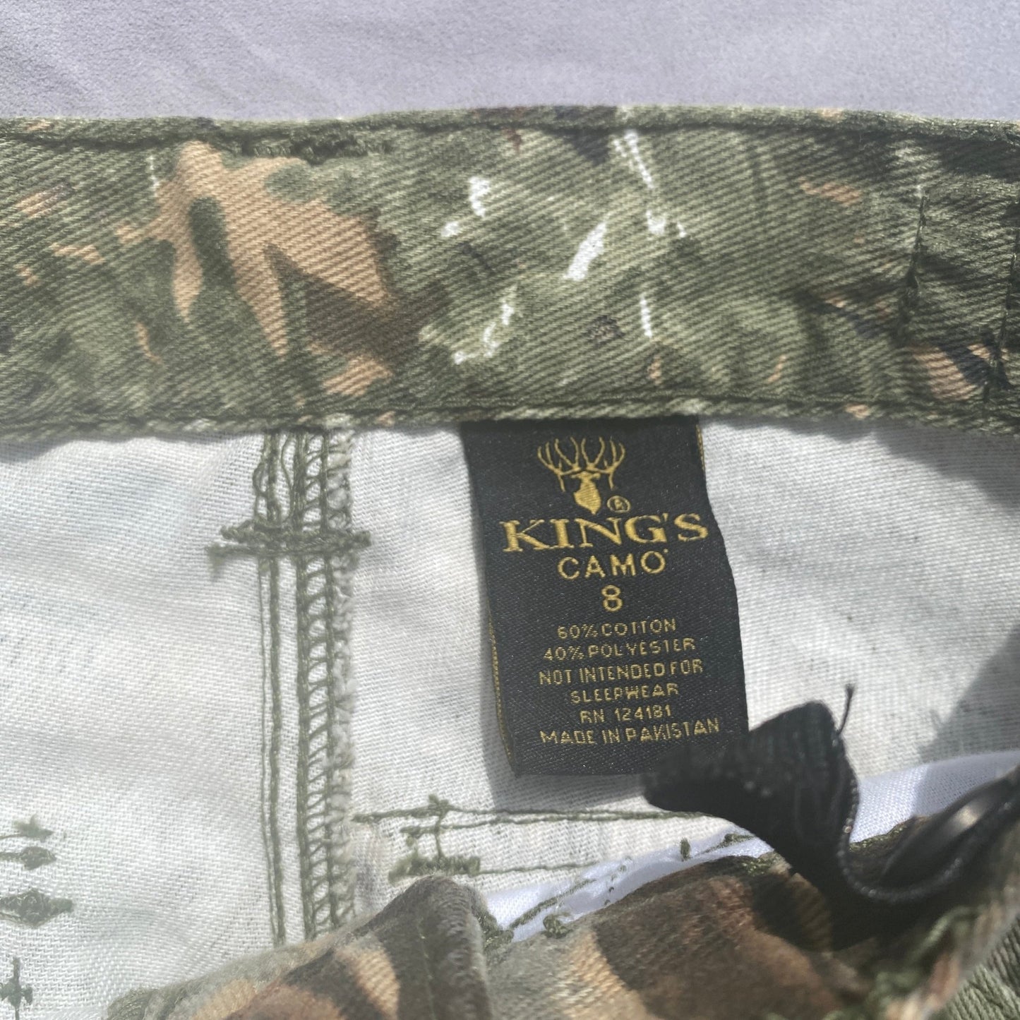 Retro Camo Cargo Trousers 8 - 9 Years Retro_Camo_Cargo_Trousers__208 - Secondly