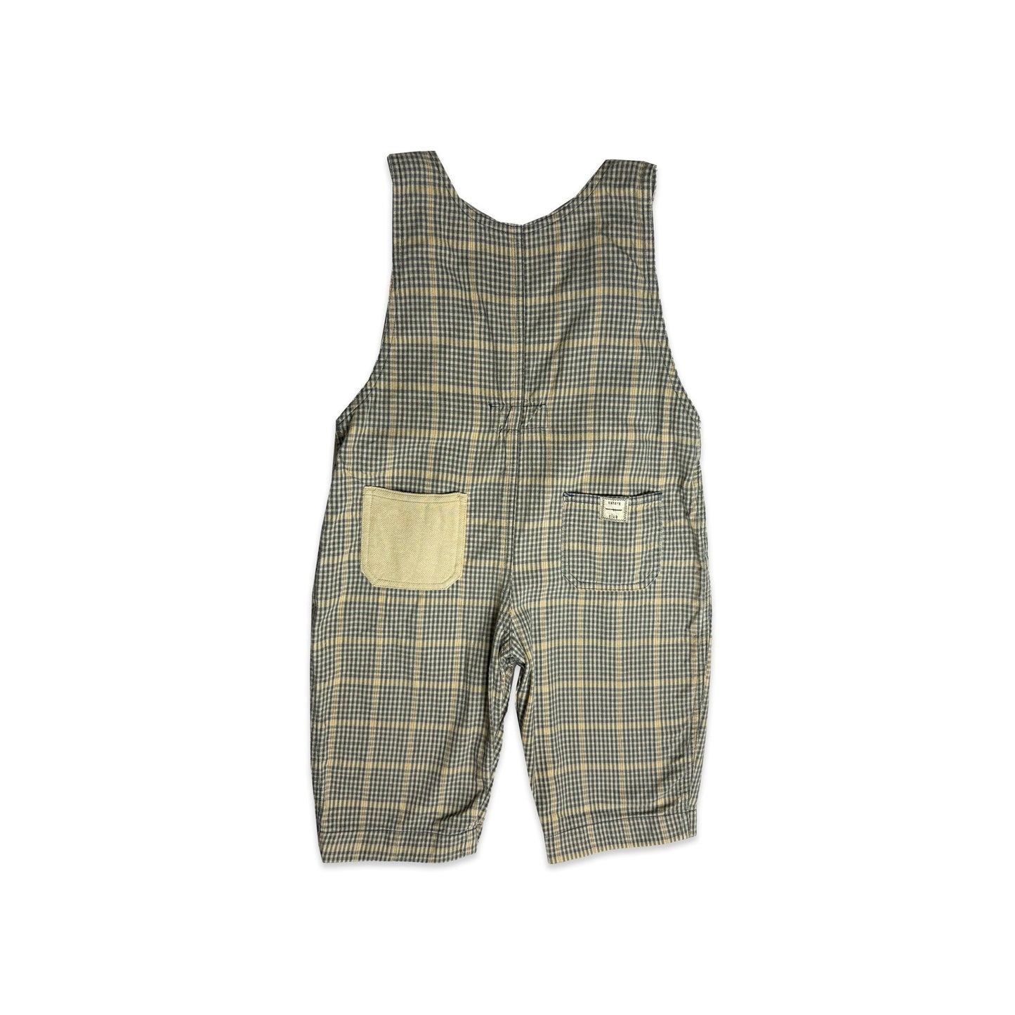 Retro Checkered Dungarees 18 - 24 Months New Arrivals Retro_Checkered_Dungarees_18 - 24_Months_317 - Secondly