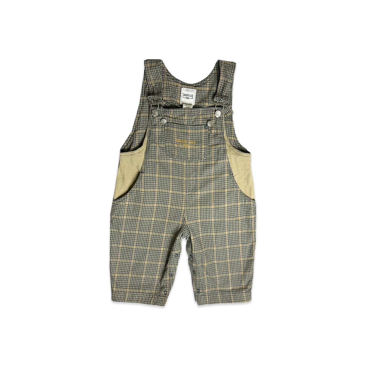 Retro Checkered Dungarees 18 - 24 Months New Arrivals Retro_Checkered_Dungarees_18 - 24_Months_317 - Secondly