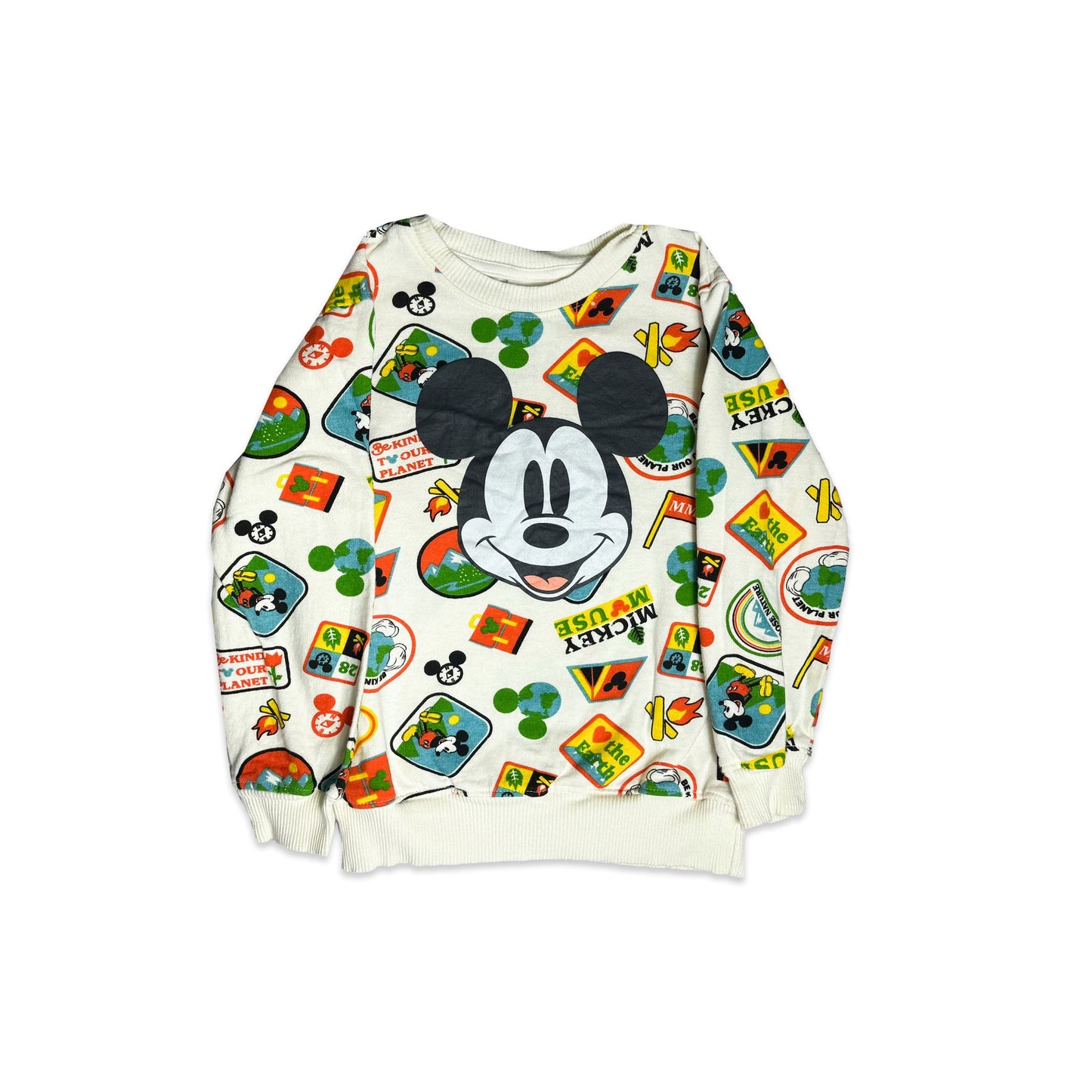 Retro Mickey Mouse Jumper 6 - 7 Years New Arrivals Winter Retro_Mickey_Mouse_Jumper_6 - 7_Years_395 - Secondly