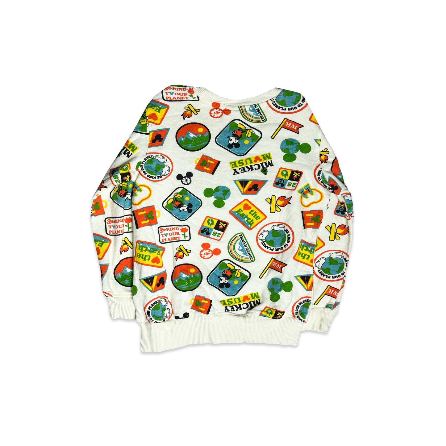 Retro Mickey Mouse Jumper 6 - 7 Years New Arrivals Winter Retro_Mickey_Mouse_Jumper_6 - 7_Years_395 - Secondly