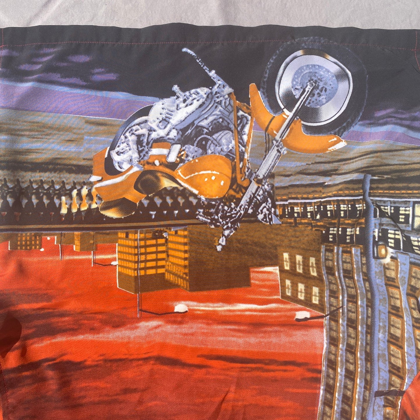 Retro Motorbike Printed Shirt 10 - 11 Years Retro_Motorbike_Printed_Shirt_223 - Secondly