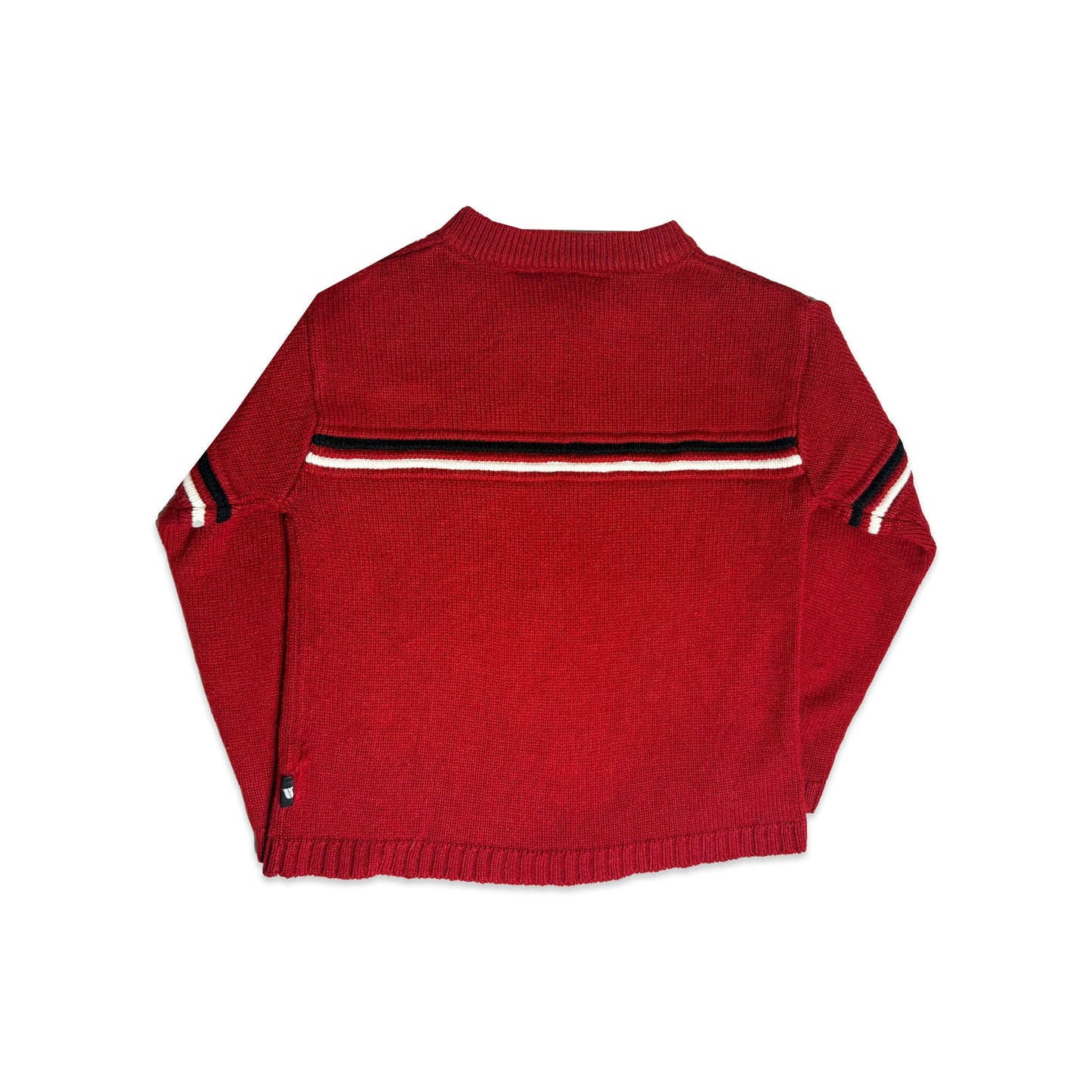 Ribbed Stripe Vneck Jumper 5 - 6 Years New Arrivals Winter Ribbed_Stripe_Vneck_Jumper_5 - 6_Years_356 - Secondly