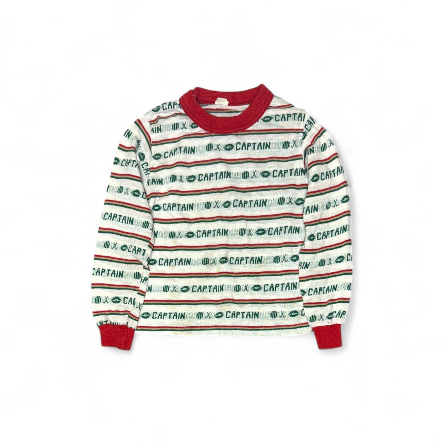 Sports Captain Stripe Tshirt New Arrivals Winter Sports_Captain_Stripe_Tshirt_5-6_Years_510 - Secondly