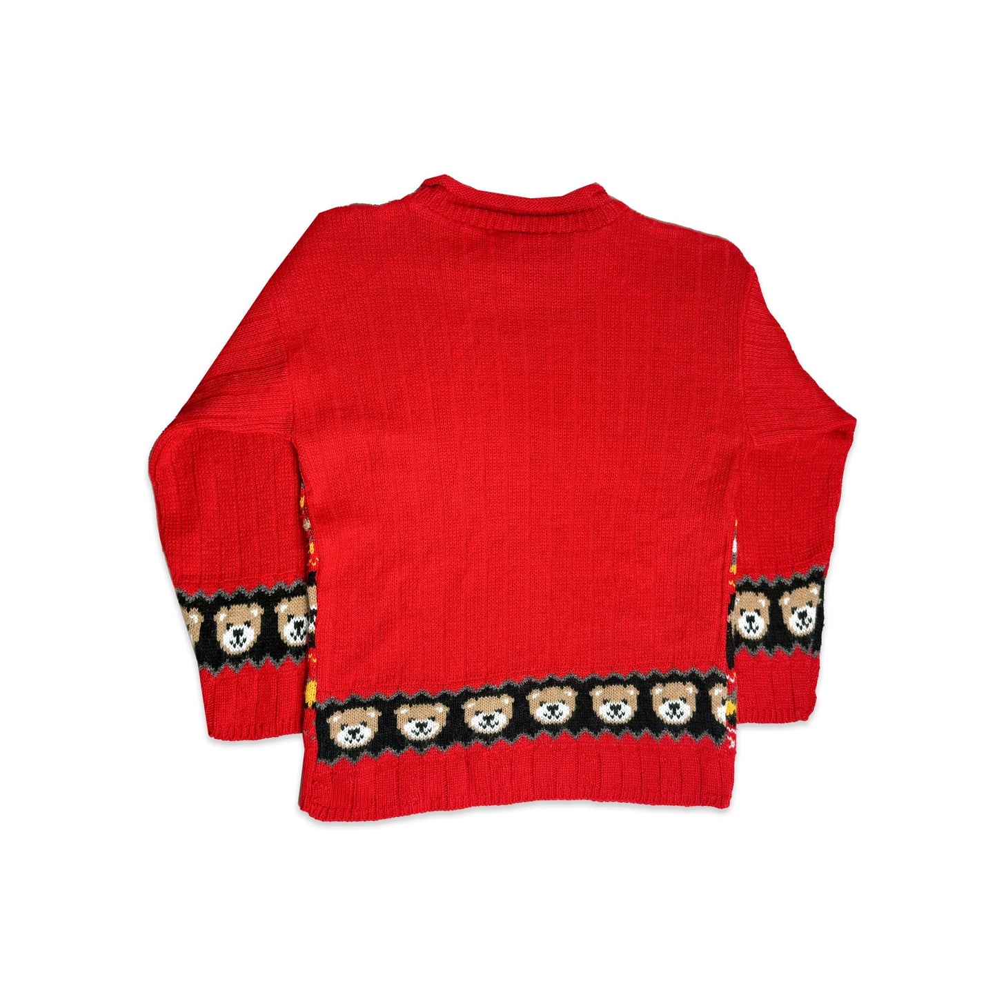 Teddy Bear Stripe Pattern Knit 9 - 10 Years New Arrivals Winter Teddy_Bear_Stripe_Pattern_Knit_9 - 10_Years_347 - Secondly