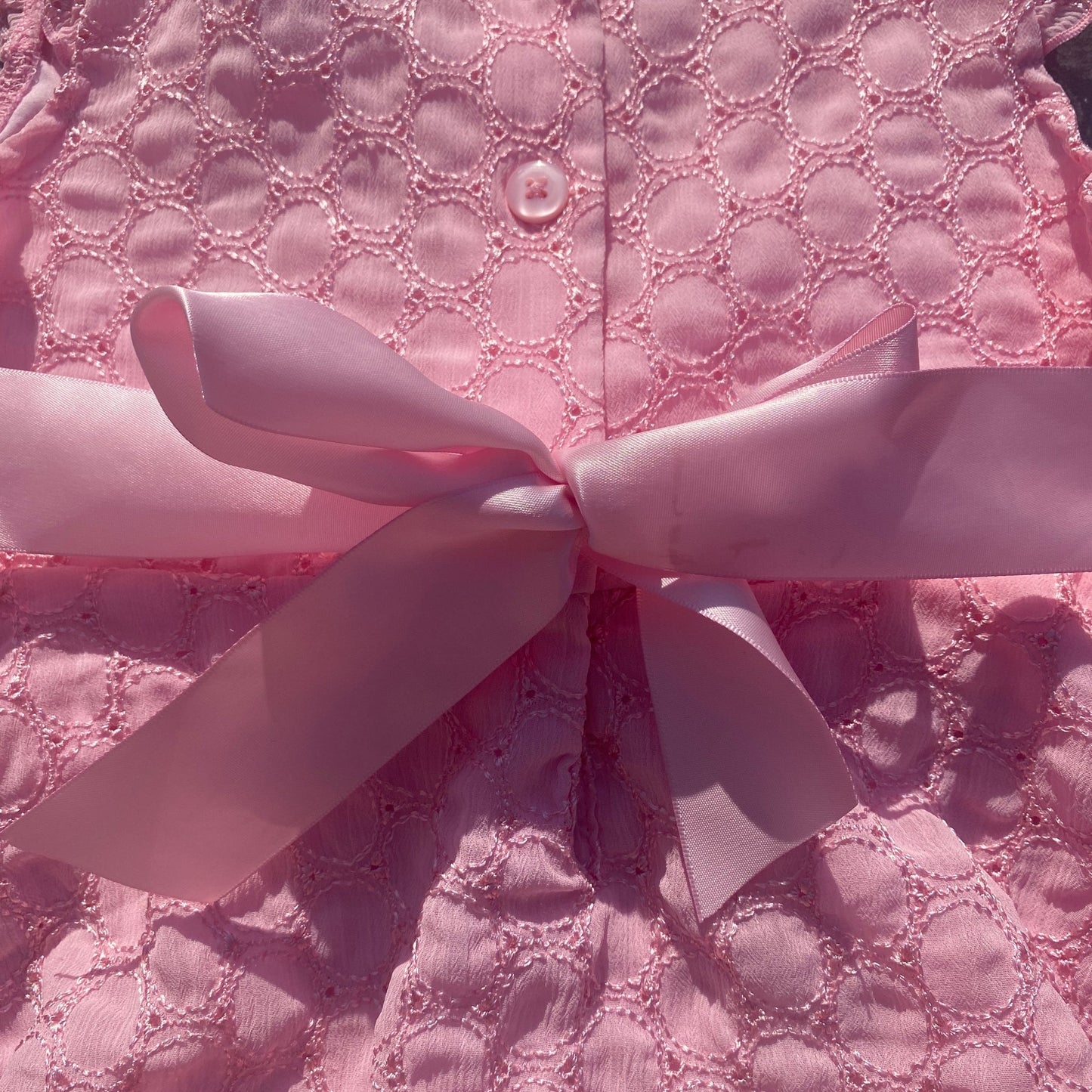 Vintage Bridesmaids Pleated Ruffle Dress 9 - 10 Years Vintage_Bridesmaids_Pleated_Ruffle_Dress_154 - Secondly