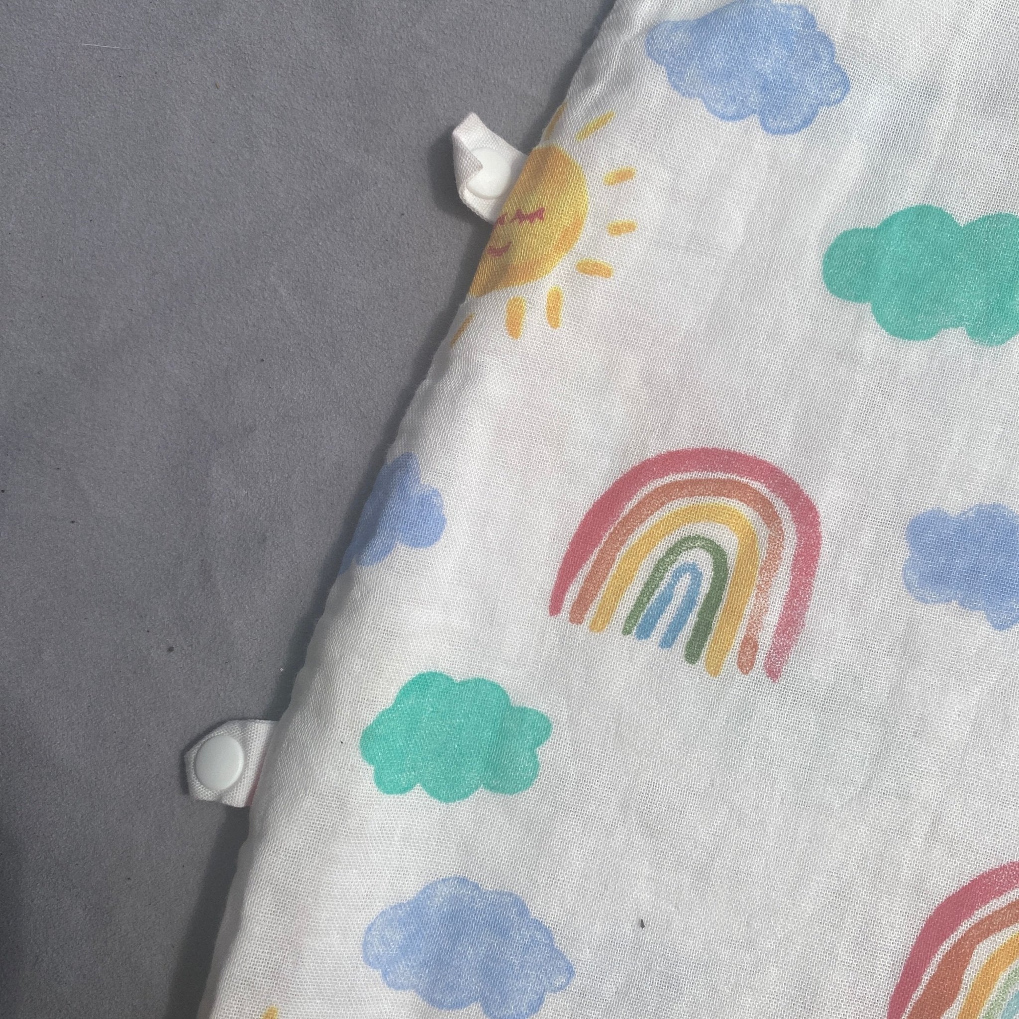 Vintage Rainbow Sunshine Print Sleeping Sack 1 - 2 Years Vintage_Rainbow_Sunshine_Print_Sleeping_Sack_188 - Secondly