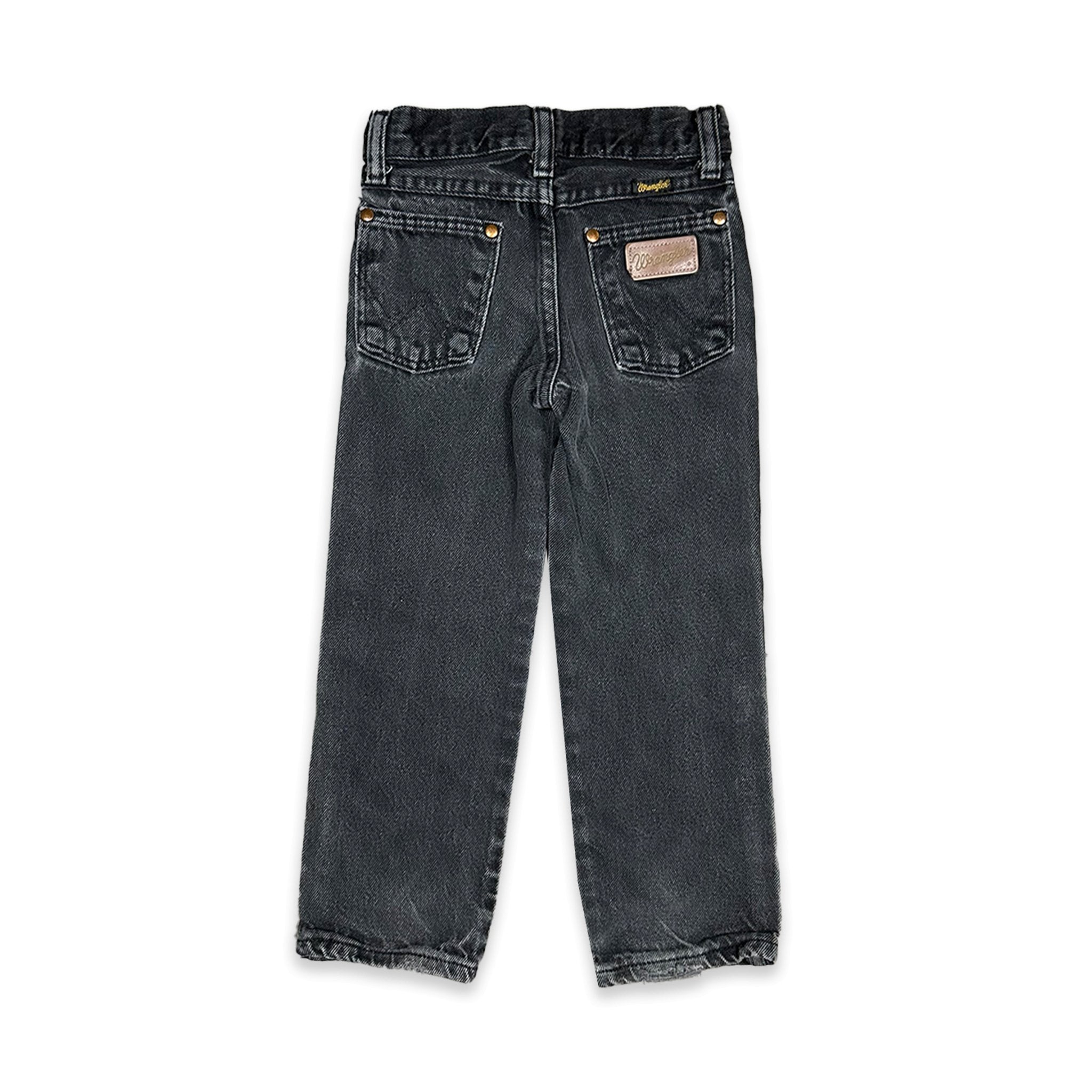 Wrangler Black Denim Jeans 4 - 5 Years Jeans New Arrivals Wrangler_Black_Denim_Jeans_4 - 5_Years_276 - Secondly