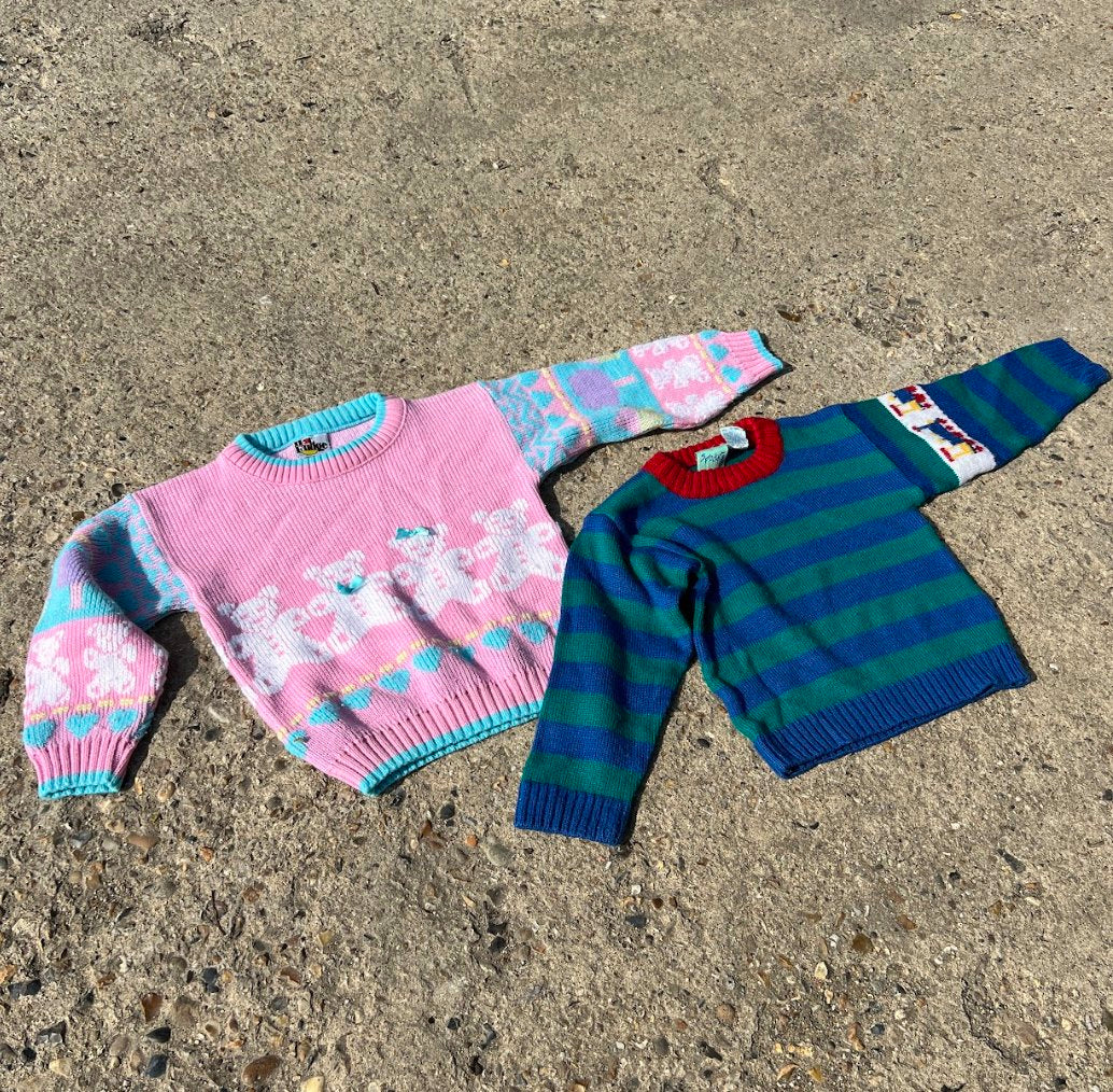 Keep your kids warm with our collection of vintage and preloved children's clothing.