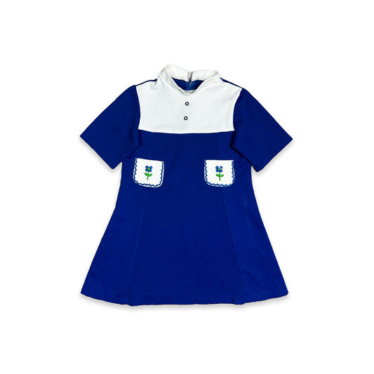 60s Colour Block Dress 5 - 6 Years Floral New Arrivals 60s_Colour_Block_Dress_5 - 6_Years_292 - Secondly