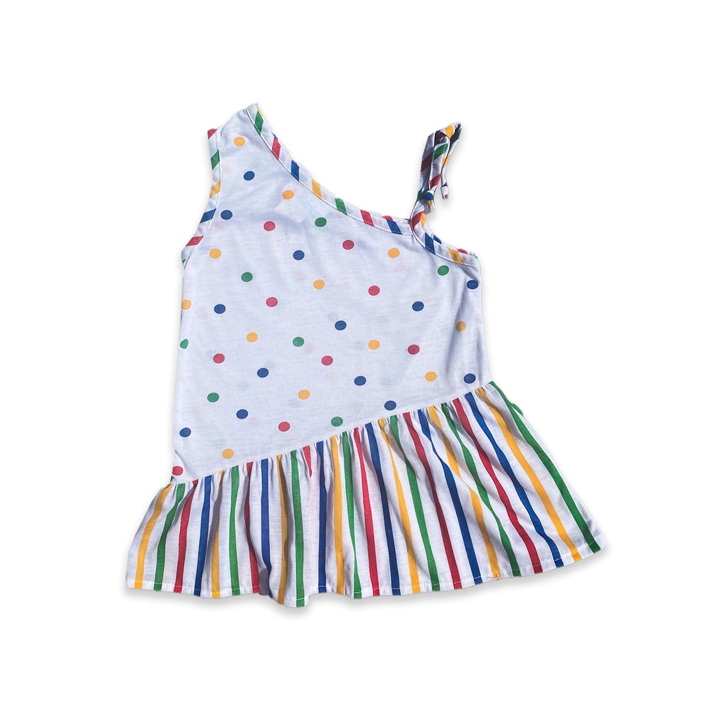 Asymmetric Dress for Kids