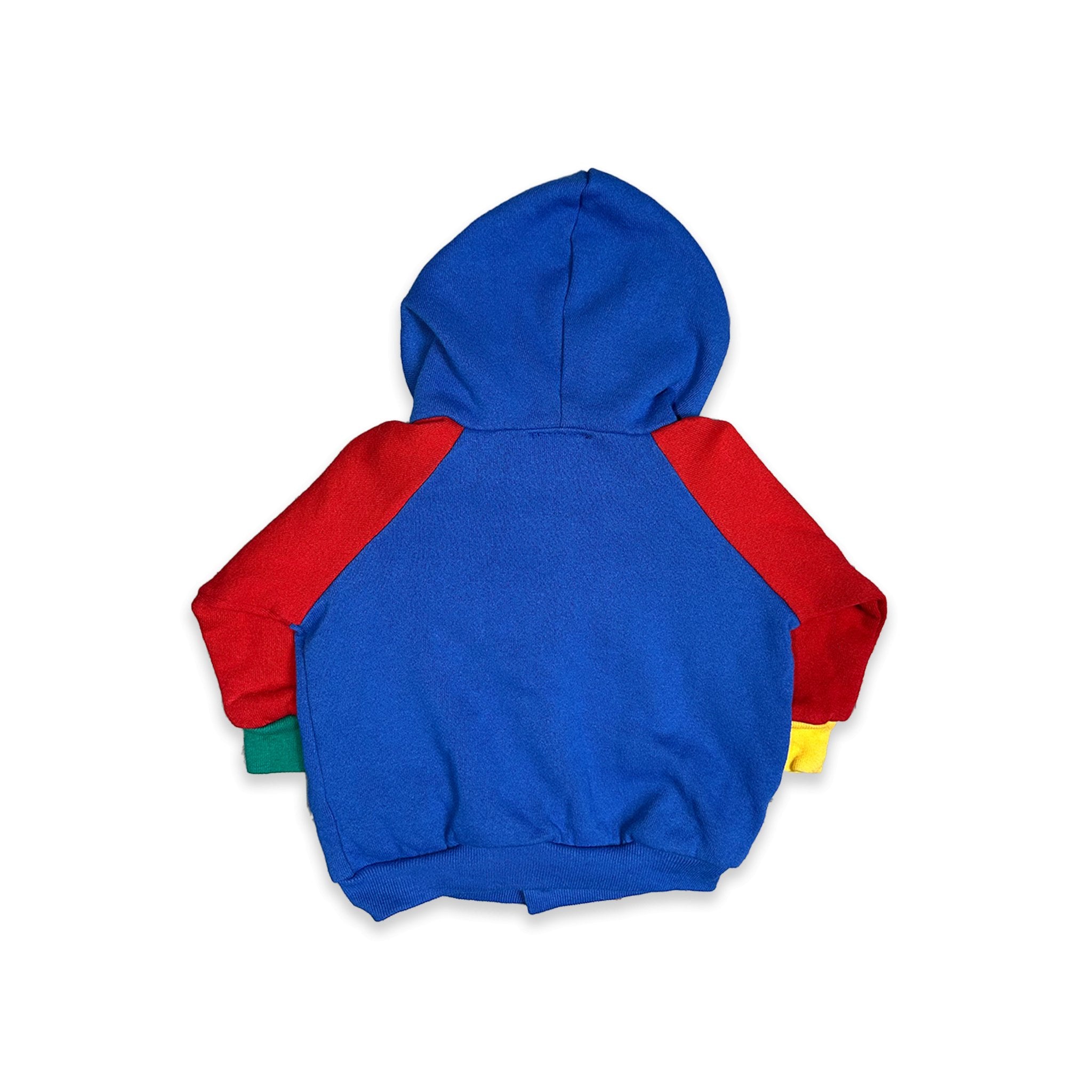 80s Colour Block Hoodie 6 - 9 Months New Arrivals Winter 80s_Colour_Block_Hoodie_6 - 9_Months_309 - Secondly