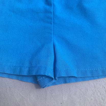 Blue Retro Sports Shorts