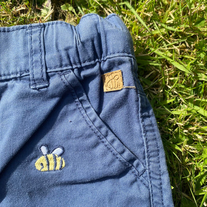 Bee Embroidered Trousers - Secondly