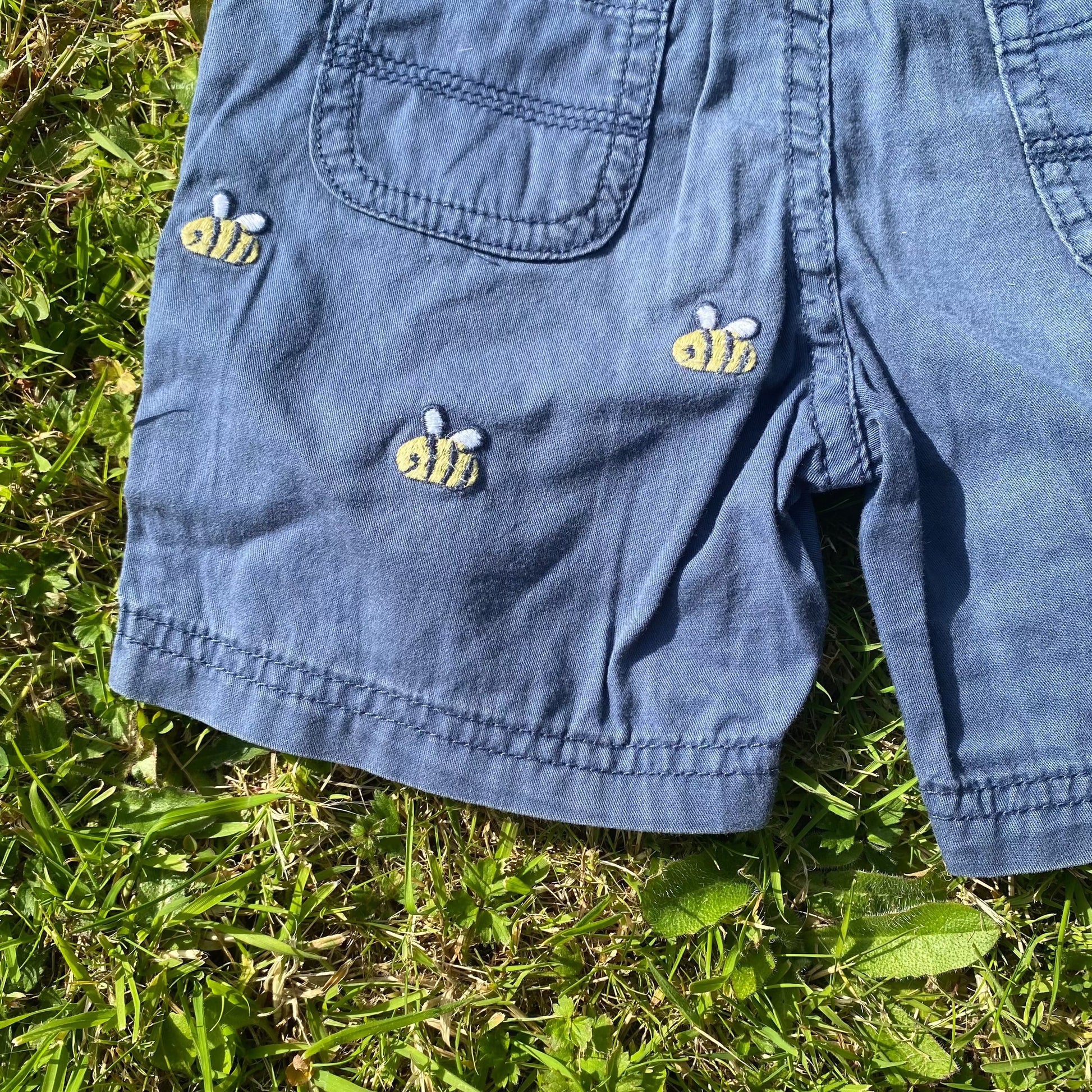 Bee Embroidered Trousers