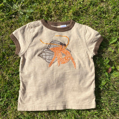 Hermit Crab Embroidered Tshirt Crab Embroidered Hermit_Crab_Embroidered_Tshirt_55 - Secondly