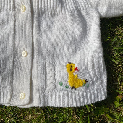 Knitted Duck Embroidered Two Piece Casual Ducks Knitted_Duck_Embroidered_Two_Piece_73 - Secondly