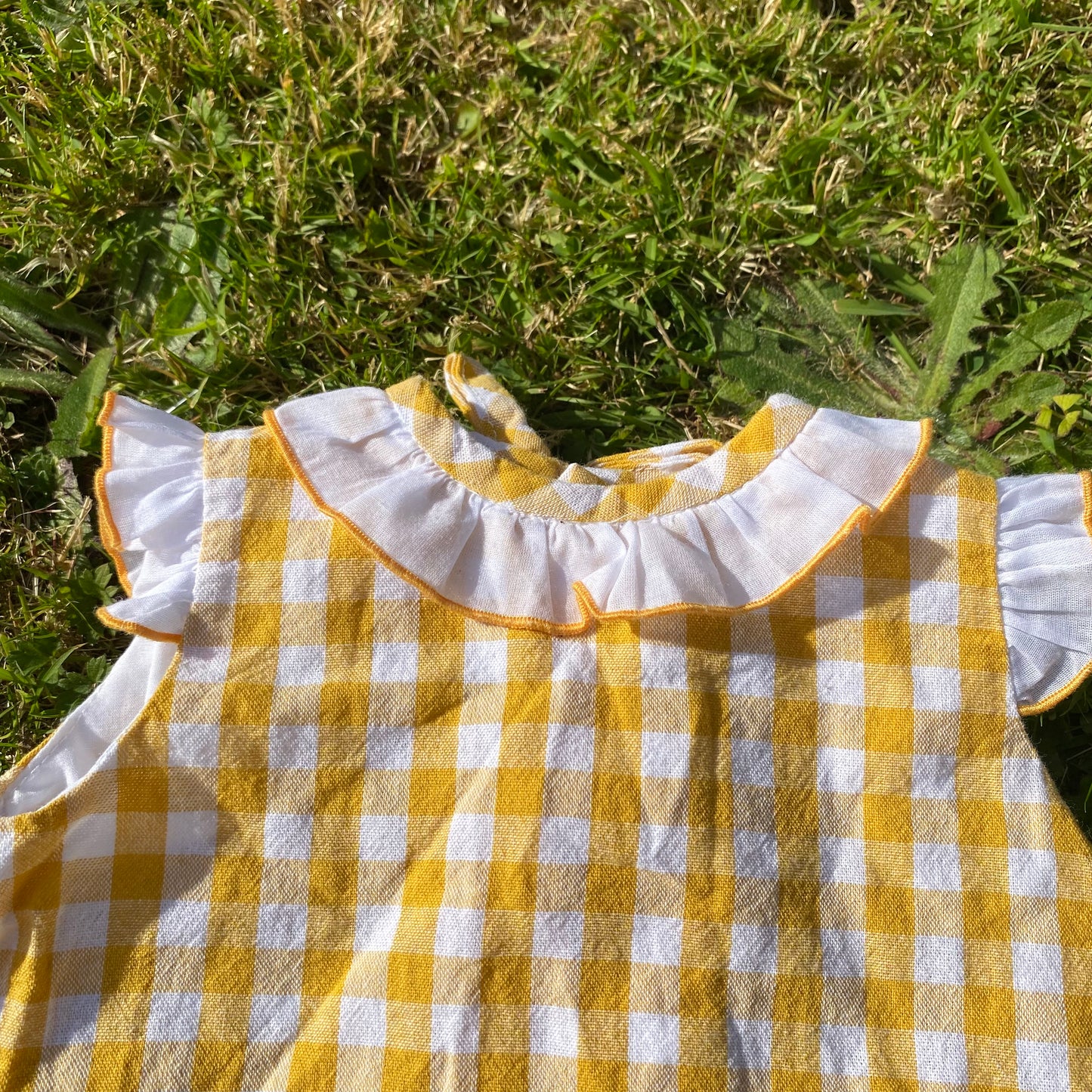 Gingham Ruffle Top Checkered Gingham Gingham_Ruffle_Top_85 - Secondly