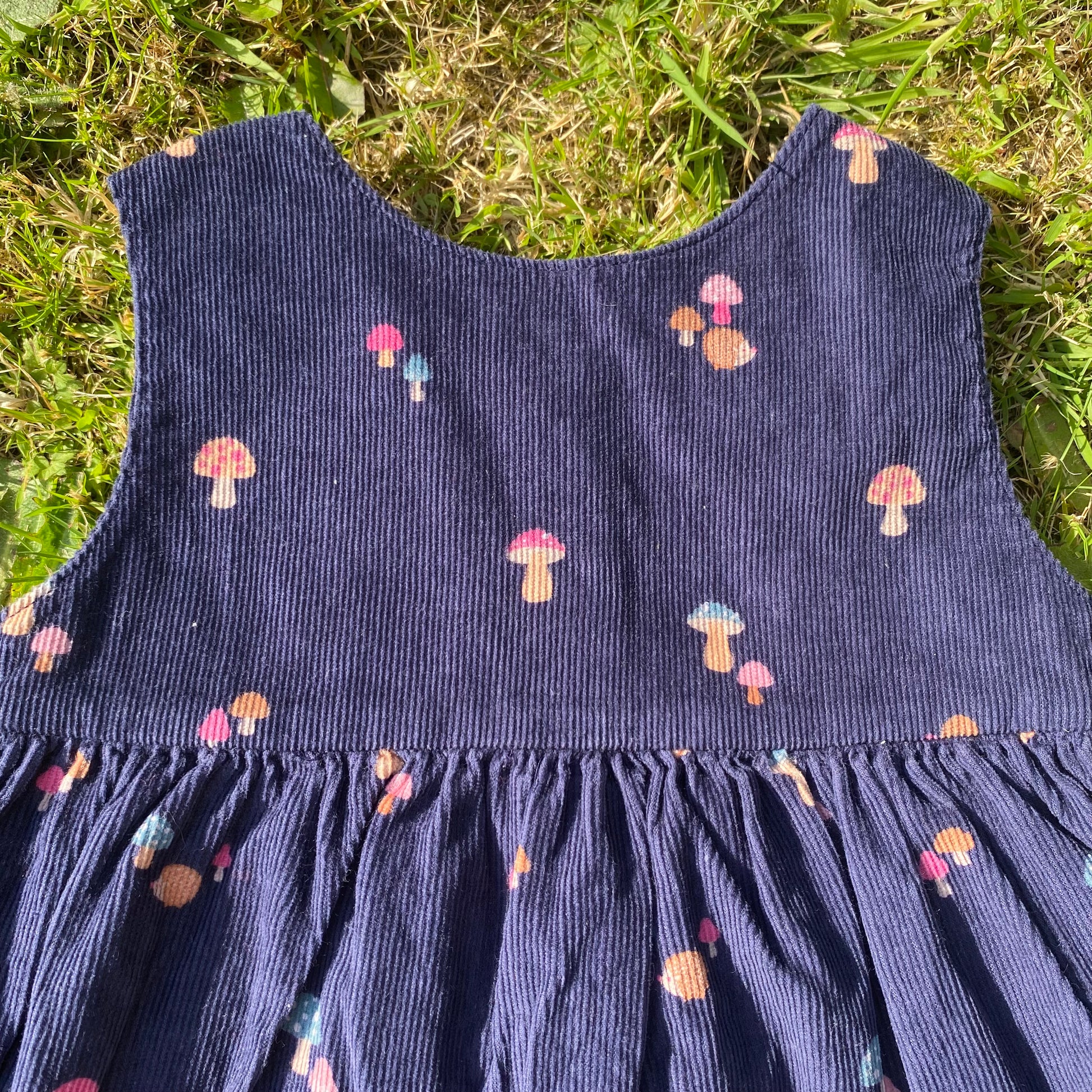 Mushroom Print Dress