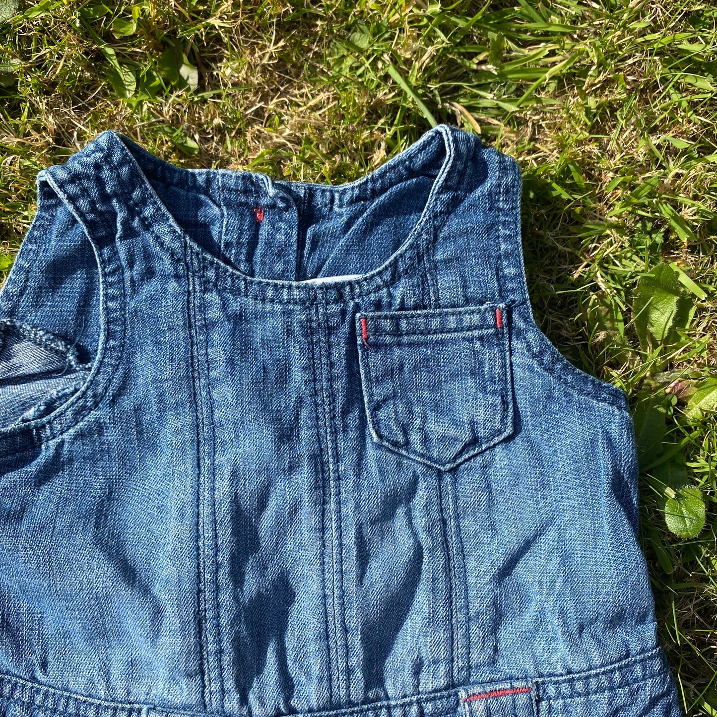 Denim Utility Dress- Secondly