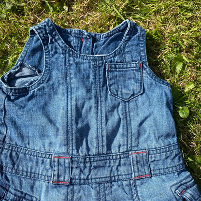 Denim Utility Dress- Secondly