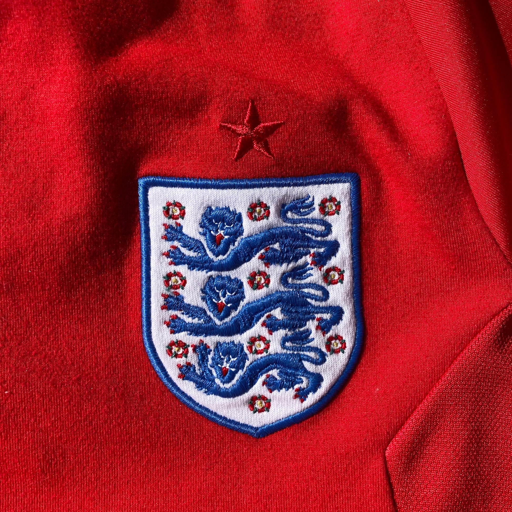 England Football Shirt Embroidered Football England_Football_Shirt_54 - Secondly