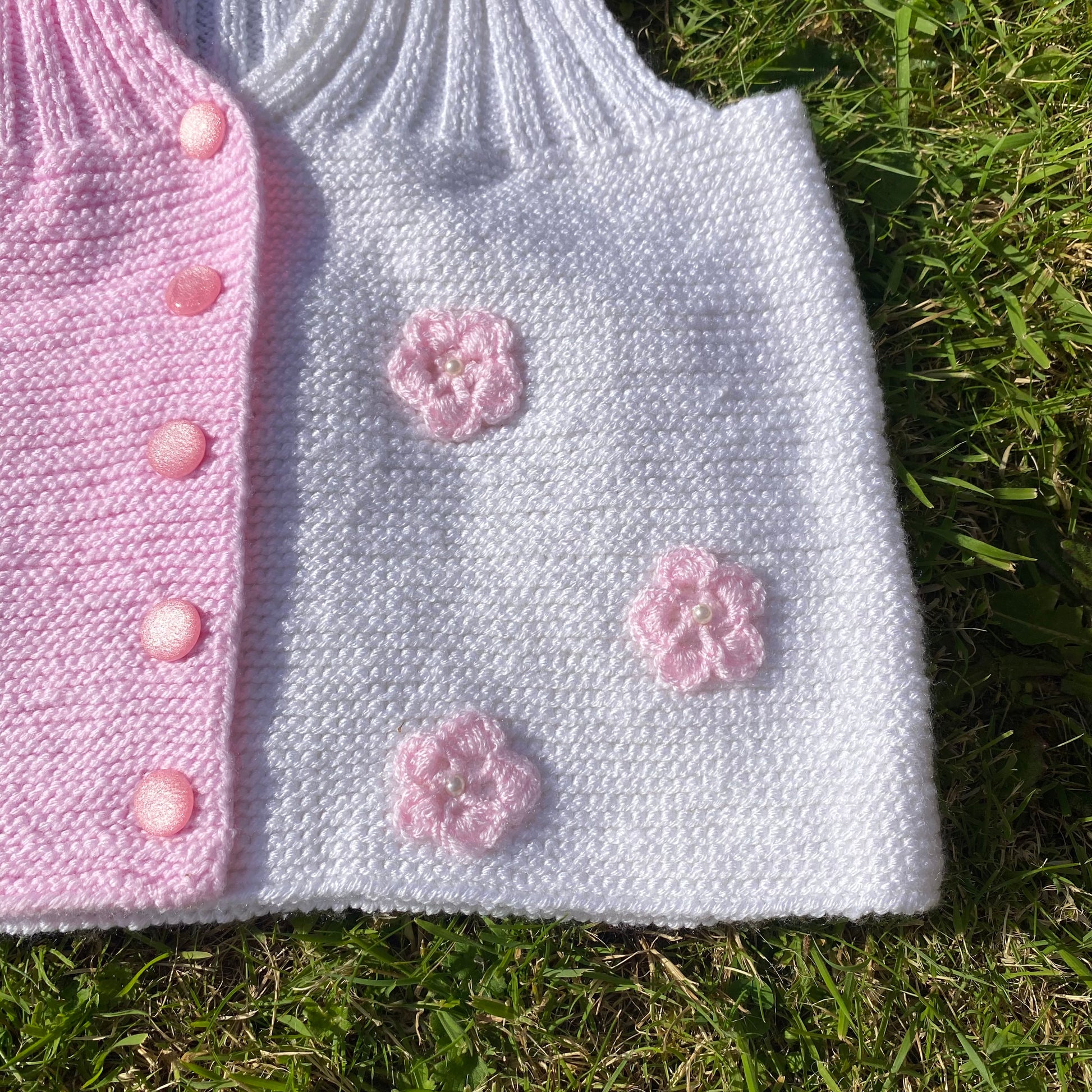 Handmade Knitted Flower Embroidered Vest Casual Embroidered Handmade_Knitted_Flower_Embroidered_Vest_75 - Secondly