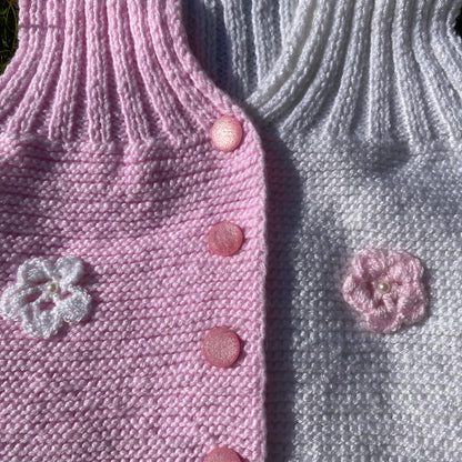 Handmade Knitted Flower Embroidered Vest Casual Embroidered Handmade_Knitted_Flower_Embroidered_Vest_75 - Secondly