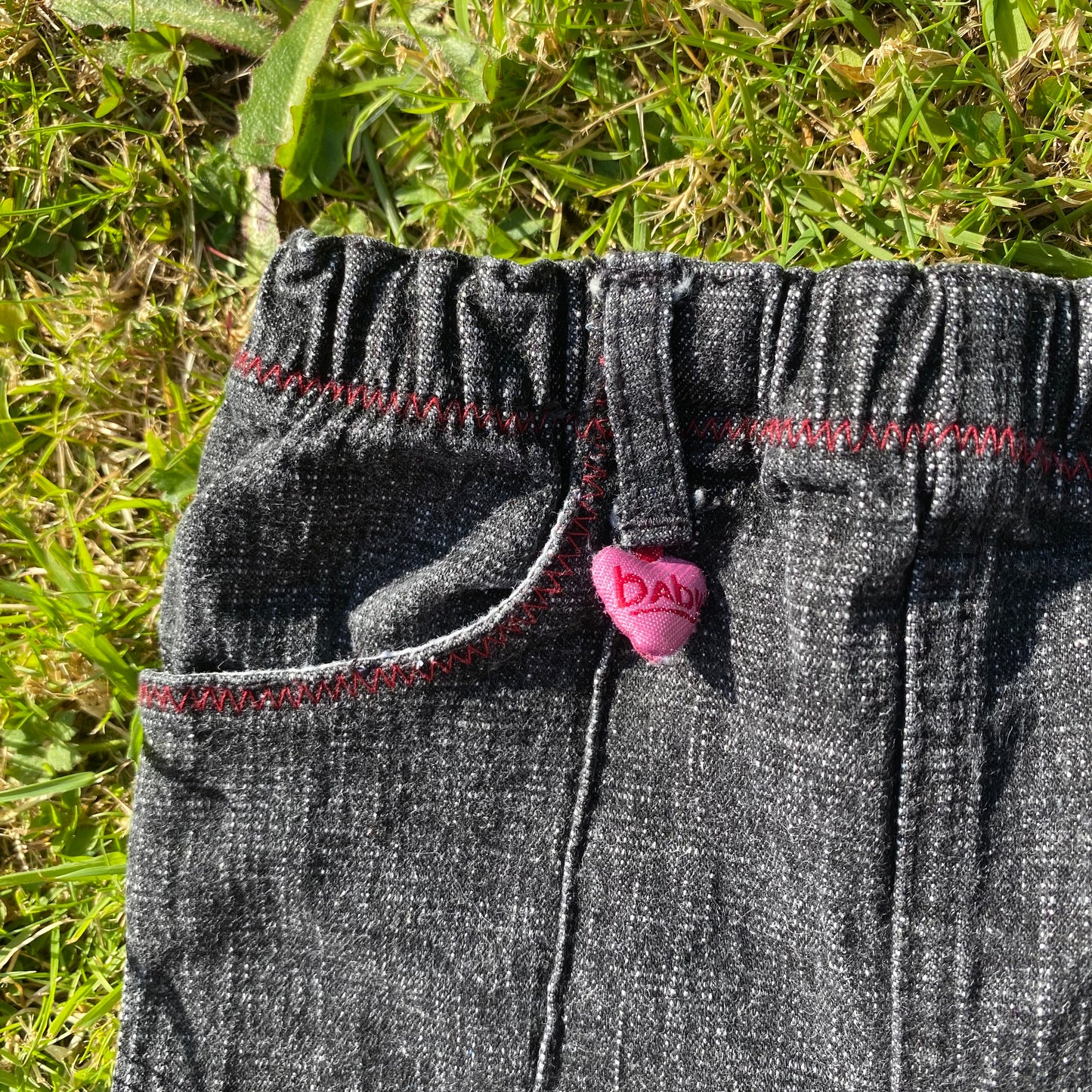 Embroidered Denim Jeans