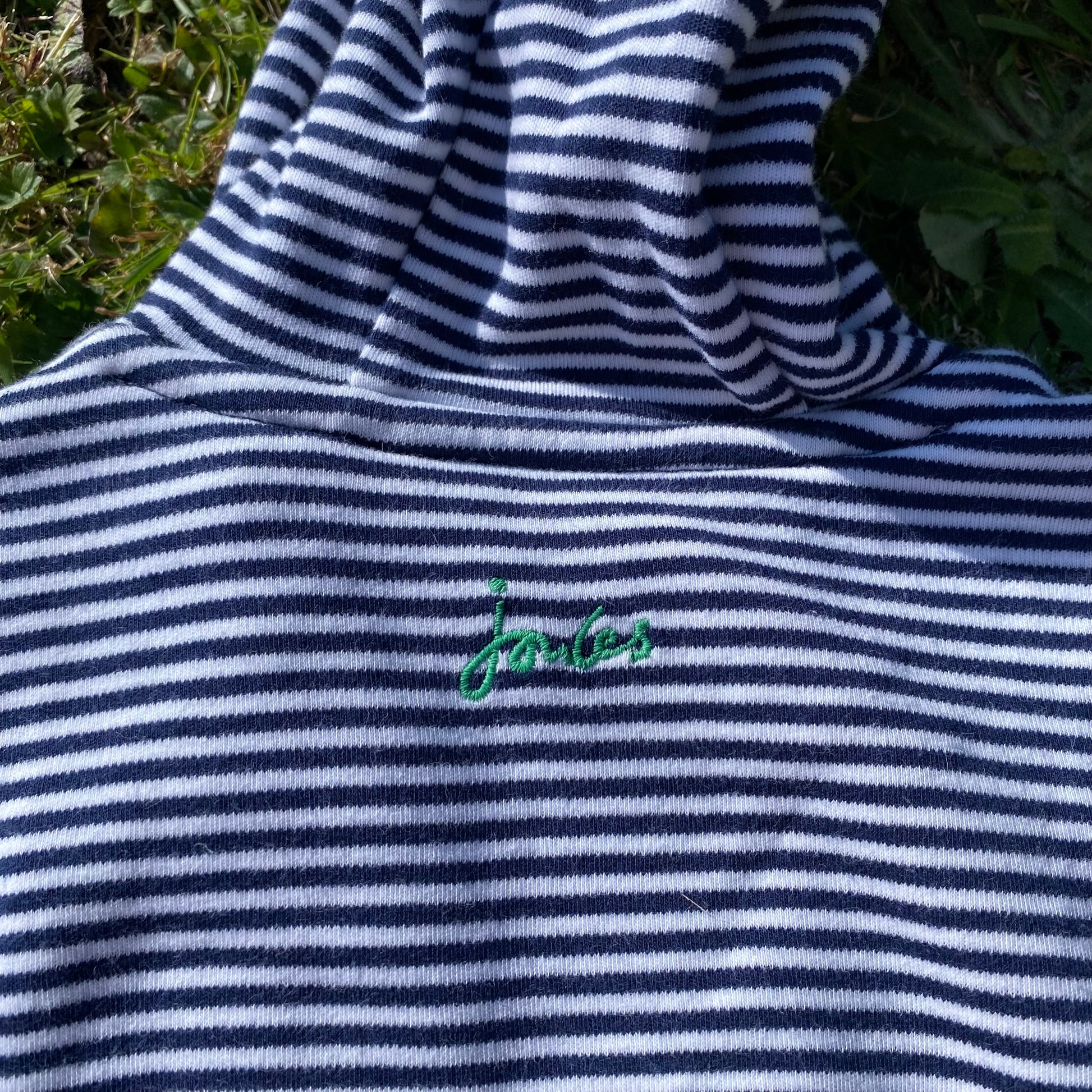 Sheep Embroidered Zip Up Hoodie - Secondly