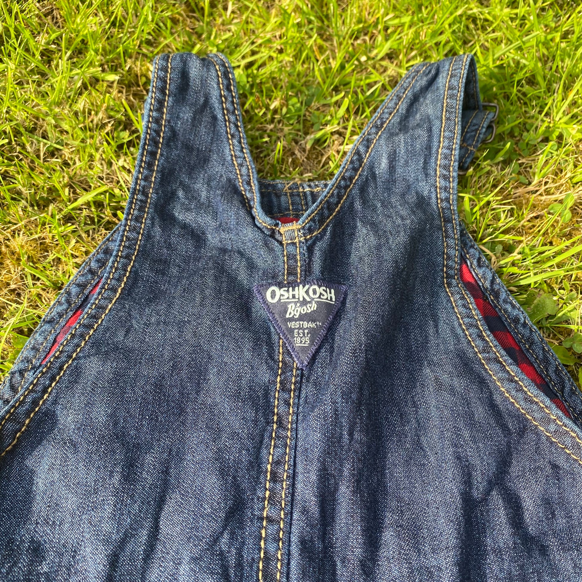 Oshkosh B'Gosh Dark Denim Dungarees Denim Dungarees Oshkosh_B'Gosh_Dark_Denim_Dungarees_103 - Secondly