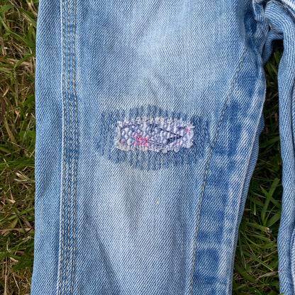 Oshkosh B'Gosh Embroidered Denim Dungarees Denim Dungarees Oshkosh_B'Gosh_Embroidered_Denim_Dungarees_118 - Secondly