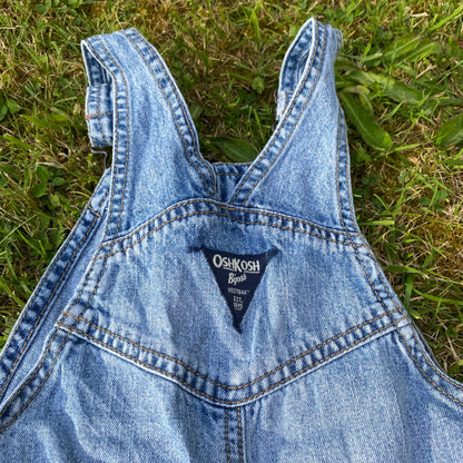 Oshkosh B'Gosh Carpenter Lightwash Denim Dungarees Denim Dungarees Oshkosh_B'Gosh_Lightwash_Denim_Dungarees_107 - Secondly