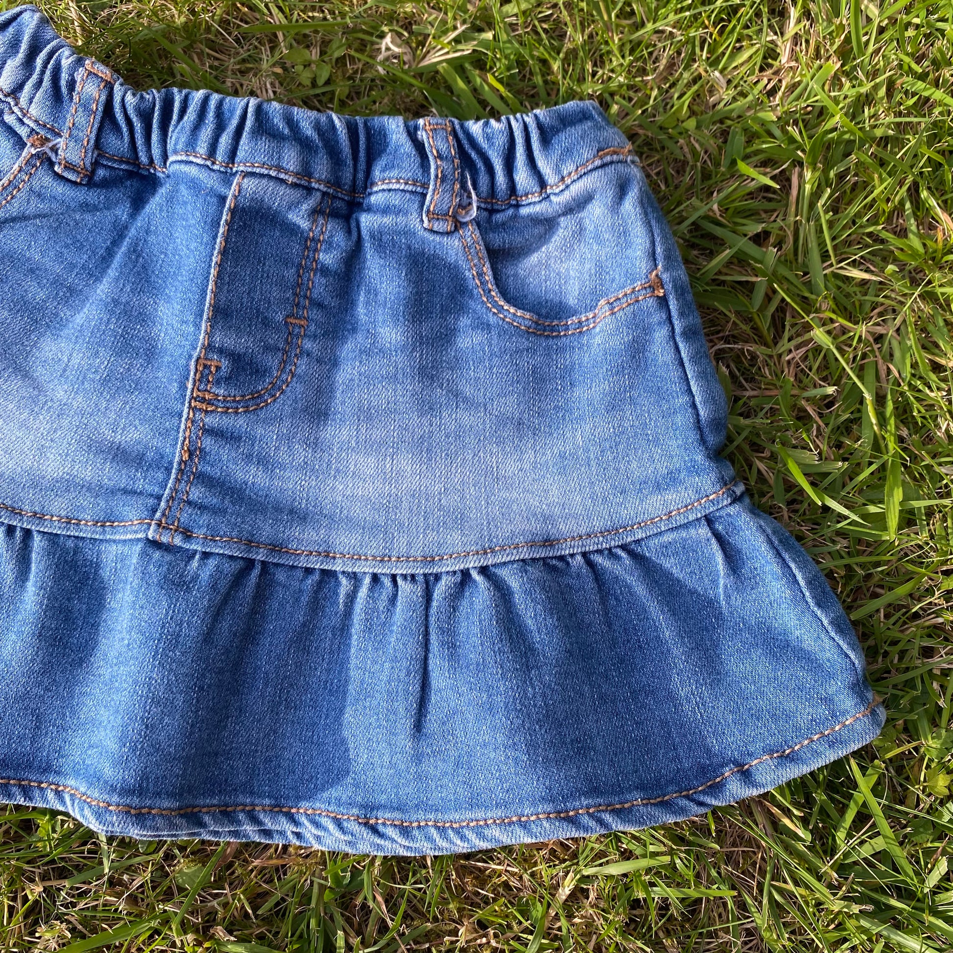 Oshkosh B'Gosh Denim Skirt Denim Oshkosh - Secondly