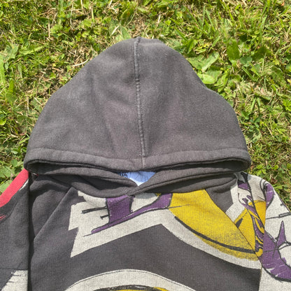 Oversized Lakers Printed Hoodie Casual Hoodie Oversized - Secondly