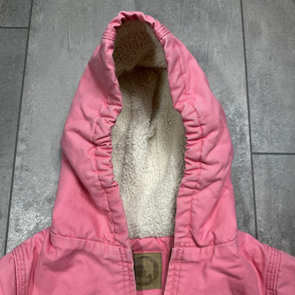 Pink Fleeced Hooded Jacket 4-5 Years