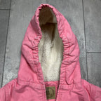 Pink Fleeced Hooded Jacket 4-5 Years