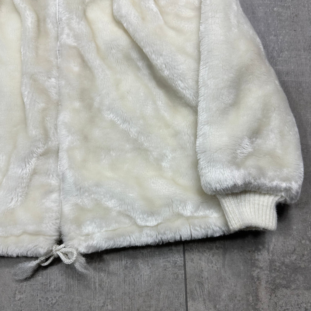 Pleated Faux Fur Coat 7-8 Years