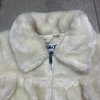 Pleated Faux Fur Coat 7-8 Years