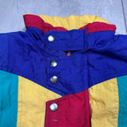 80s Colour Block Puffer Jacket 4-5 Years