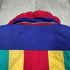 80s Colour Block Puffer Jacket 4-5 Years
