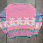 Teddy Bear Intarsia Knit 5-6 Years