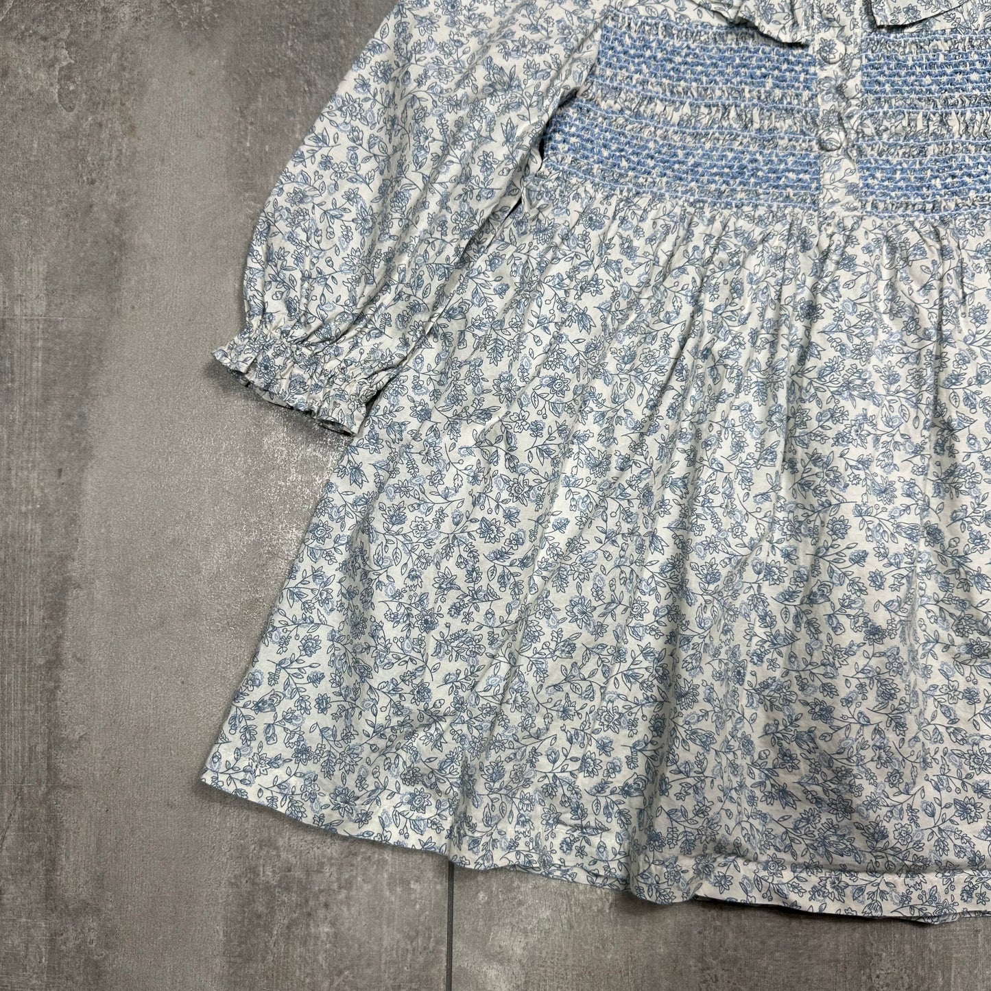 Floral Smocked Prairie Dress 3-4 Years