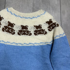 Bear Striped Intarsia Knit 18-24 Months