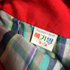 Plaid Embroidered Ski Salopettes 18-24 Months