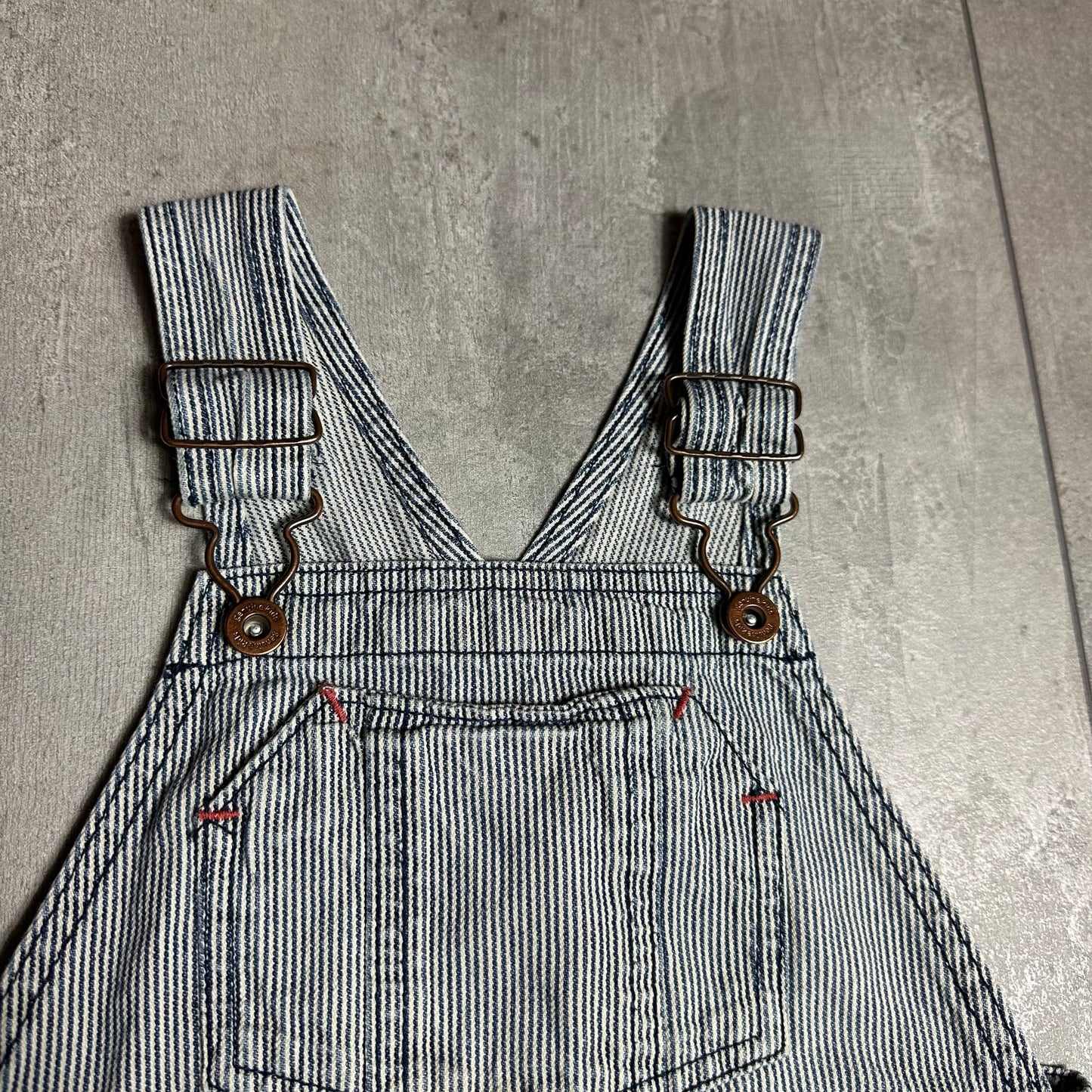 Pinstripe Lightweight Dungarees 3-4 Years