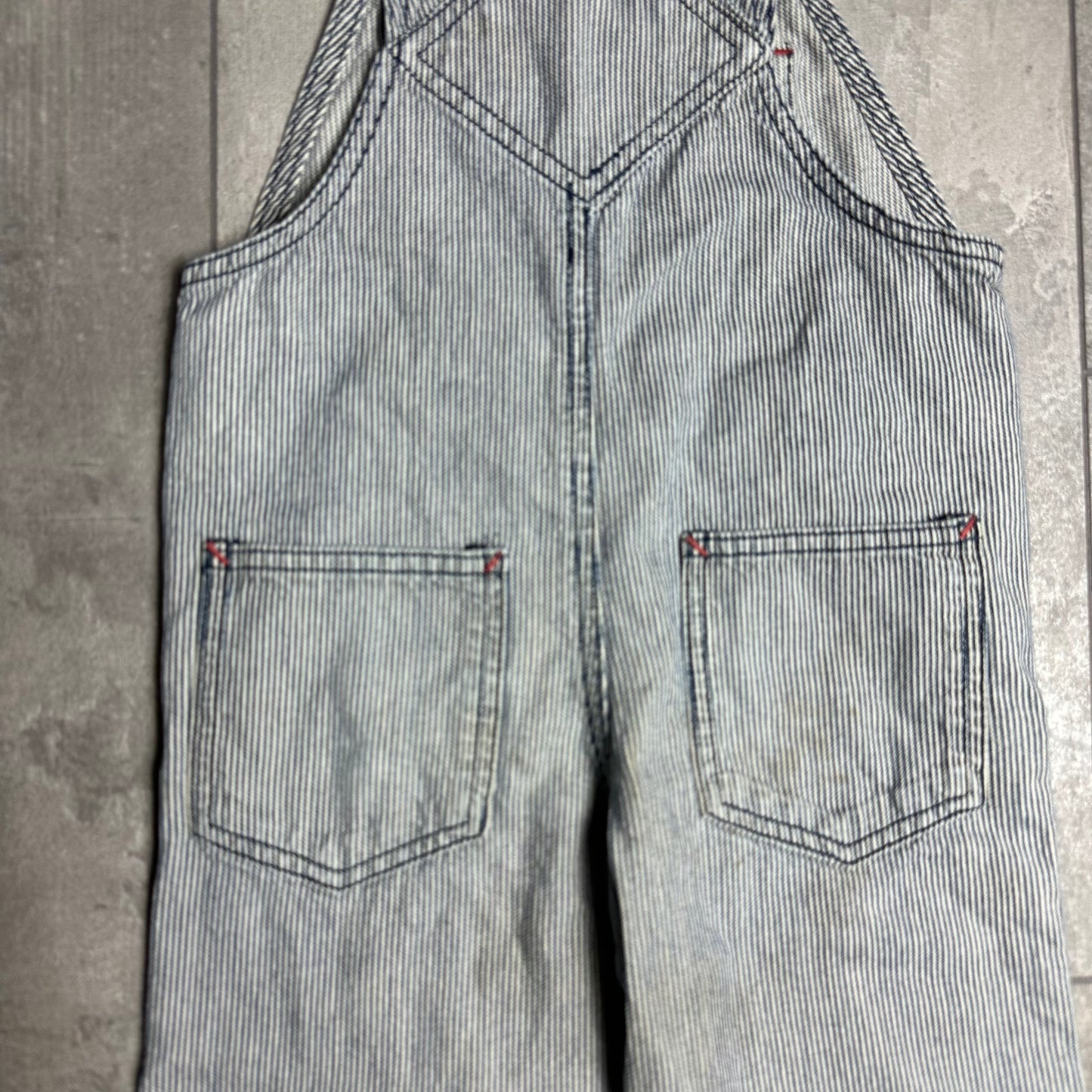 Pinstripe Lightweight Dungarees 3-4 Years