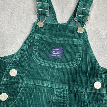 Carter's Green Corduroy Dungarees 12-18 Months