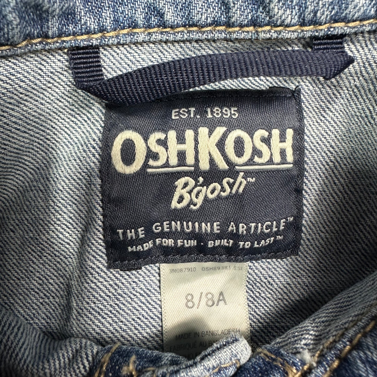 OshKosh Denim Trucker Jacket 8-9 Years